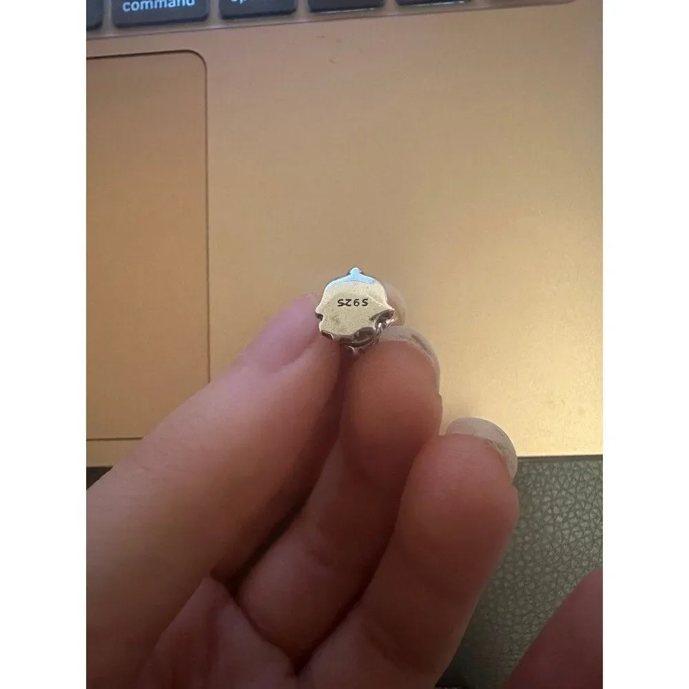 NWOT Stitch Christmas Disney x Pandora FIT Silver Charm 798452C01